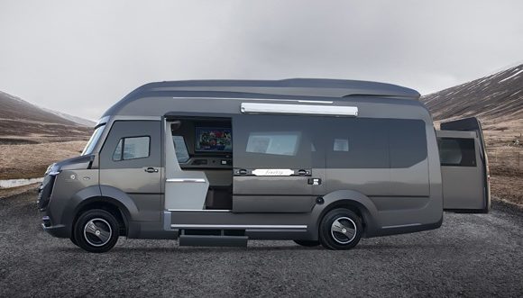 The increasing addition of satellite systems in campervans, caravans, or motor homes