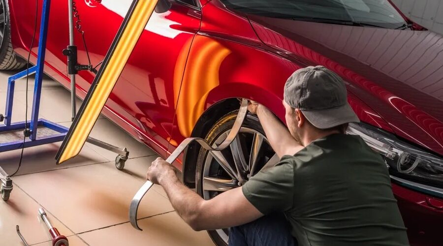 Shopping Trolley Dent Repair: PDR or Panel Beater?